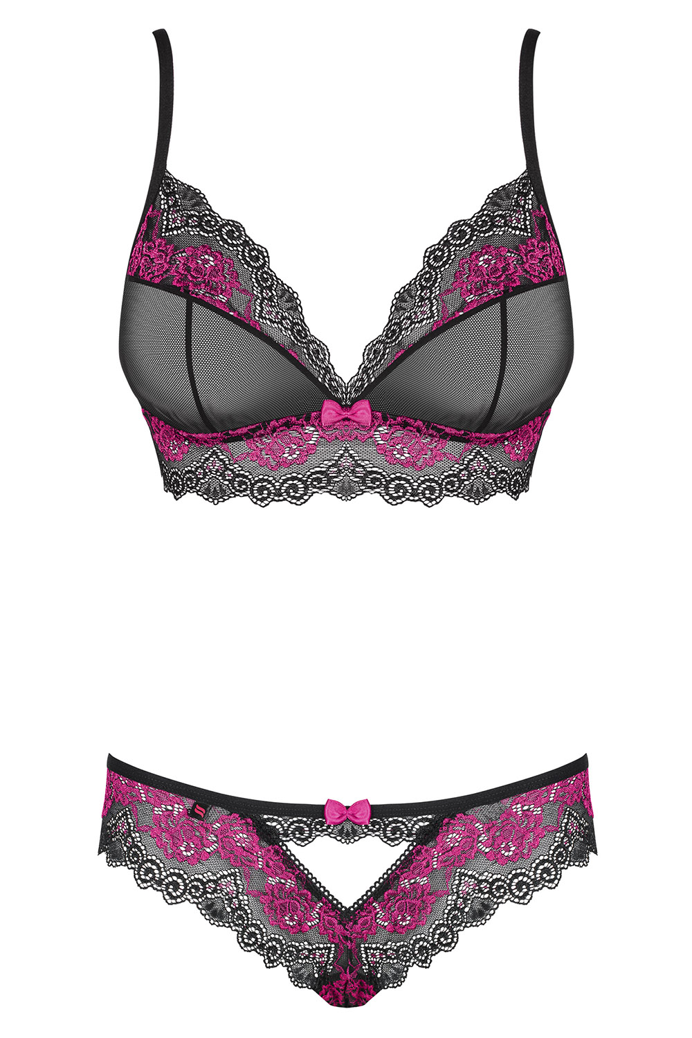 Set Obsessive Tulia Barva: Černá, Velikost: L/XL (obrázek 4)