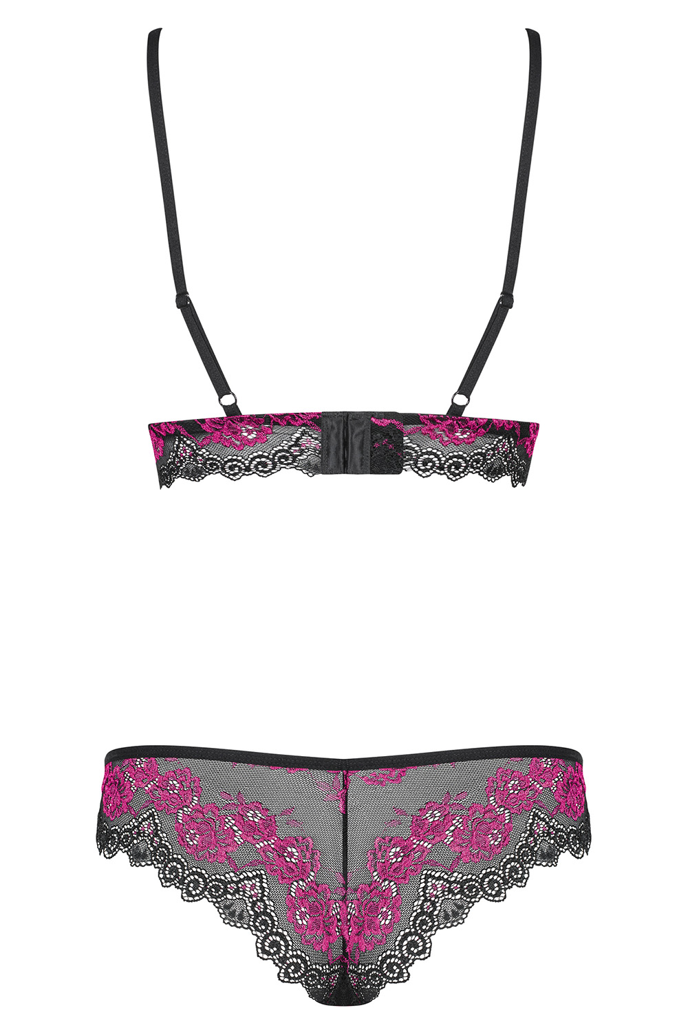 Set Obsessive Tulia Barva: Černá, Velikost: L/XL (obrázek 5)
