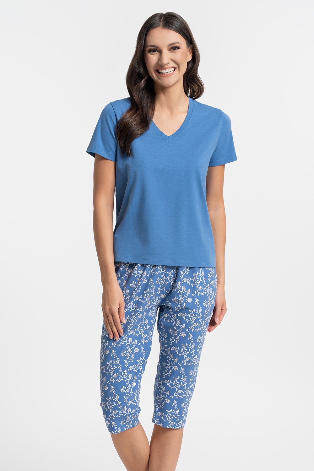 Pyžamo Moraj PDD3600-004 Barva: Modrá, Velikost: L