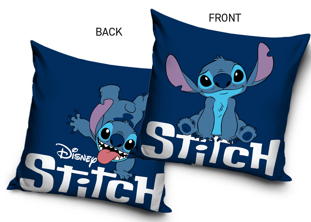 Levně Carbotex Dětský povlak na polštářek Lilo a Stitch Malý Mimozemšťan