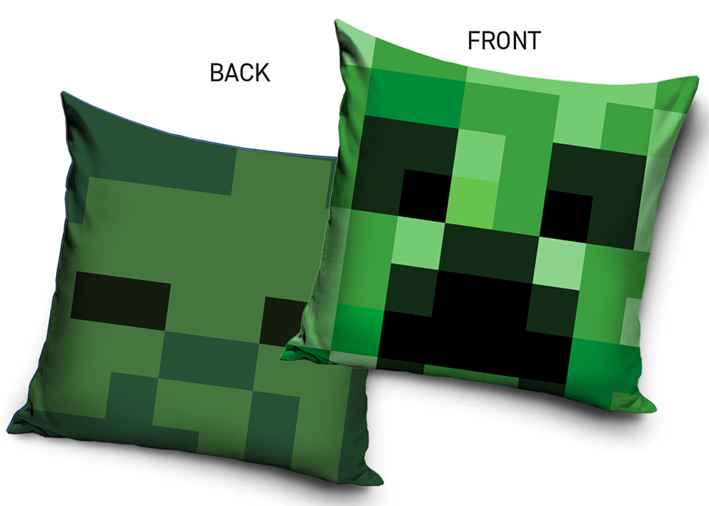 Levně Carbotex Dětský polštářek Minecraft Mobs Faces
