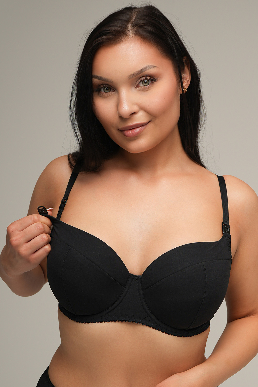Podprsenka Ava 2203 Maxi Barva: Černá, Velikost: 80K