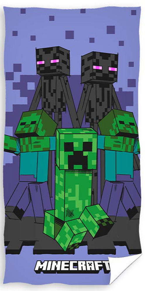 Carbotex Dětská osuška Minecraft Enderman Monster