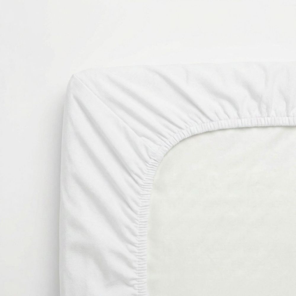 Kvalitex Jersey prostěradlo bílé Varianta: 200x200cm (obrázek 4)