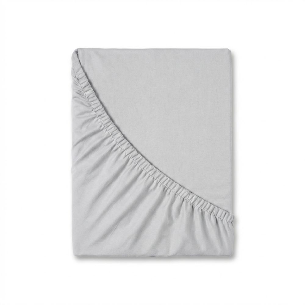 Kvalitex Jersey prostěradlo jednolůžko 90x200cm světle šedé