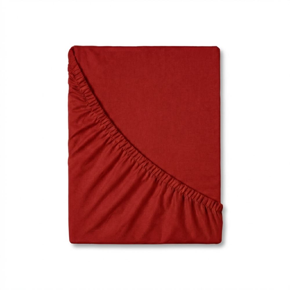 Kvalitex Jersey prostěradlo červené Varianta: 120x200cm