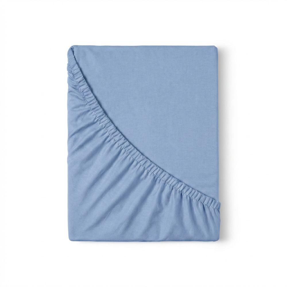 Kvalitex Jersey prostěradlo jednolůžko 90x200cm světle modré