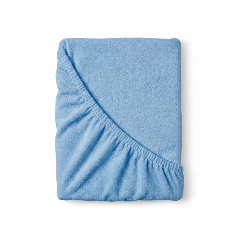 Kvalitex Froté prostěradlo světle modré Varianta: 100x200cm