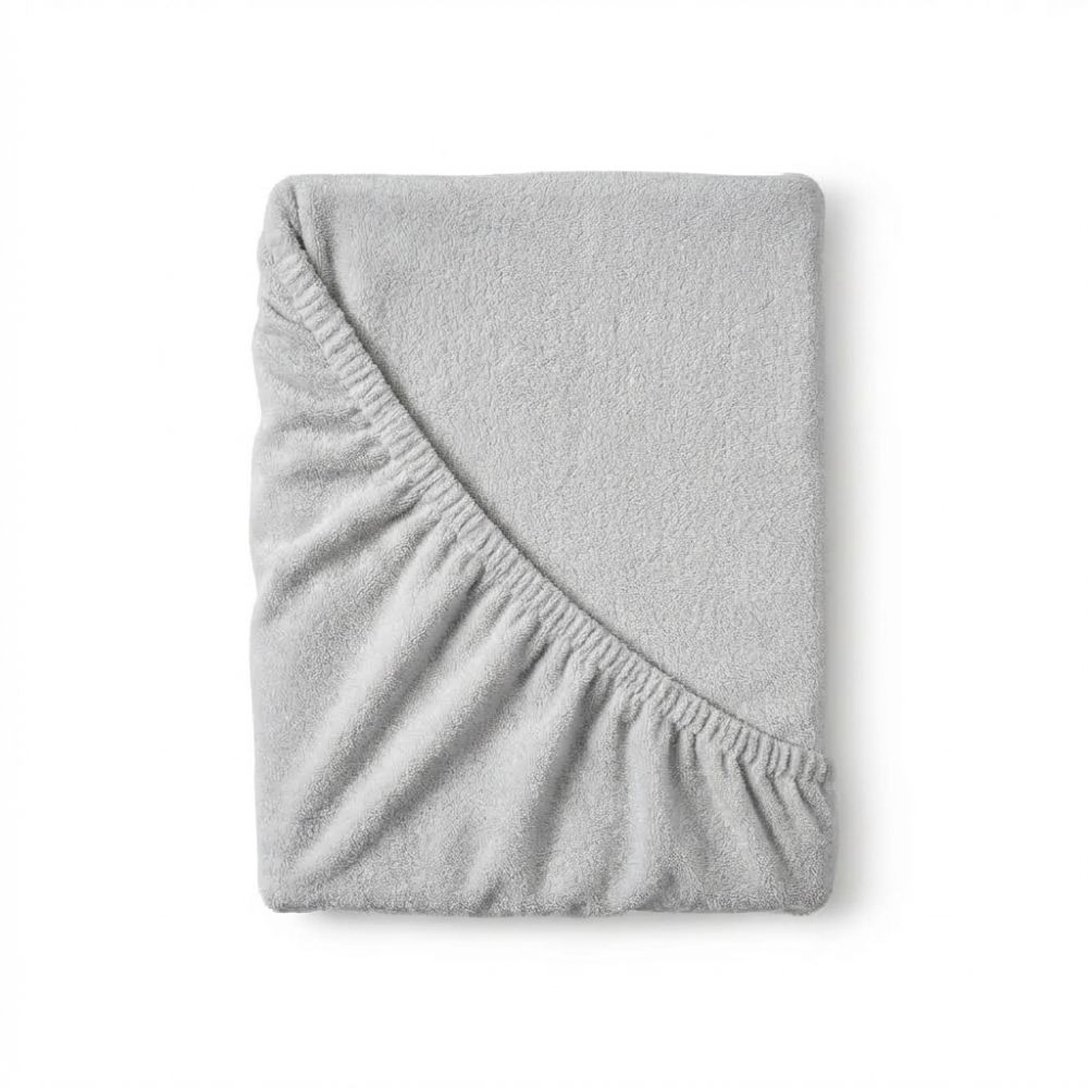 Kvalitex Froté prostěradlo světle šedé Varianta: 140x200cm