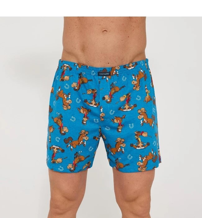 Trenýrky Cornette classic 001/191 Barva: Modrá, Velikost: L