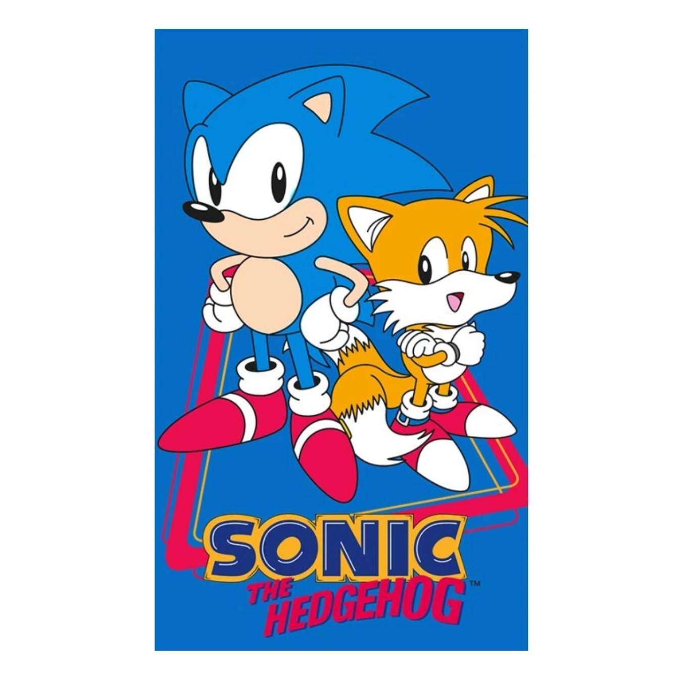 Levně Carbotex Dětský ručník Ježek Sonic 30x50 cm