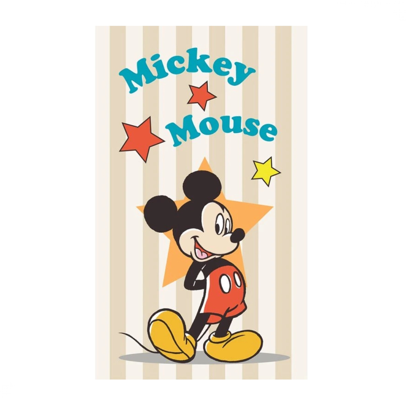 Levně Carbotex Dětský ručník Hvězda Mickey Mouse 30x50 cm