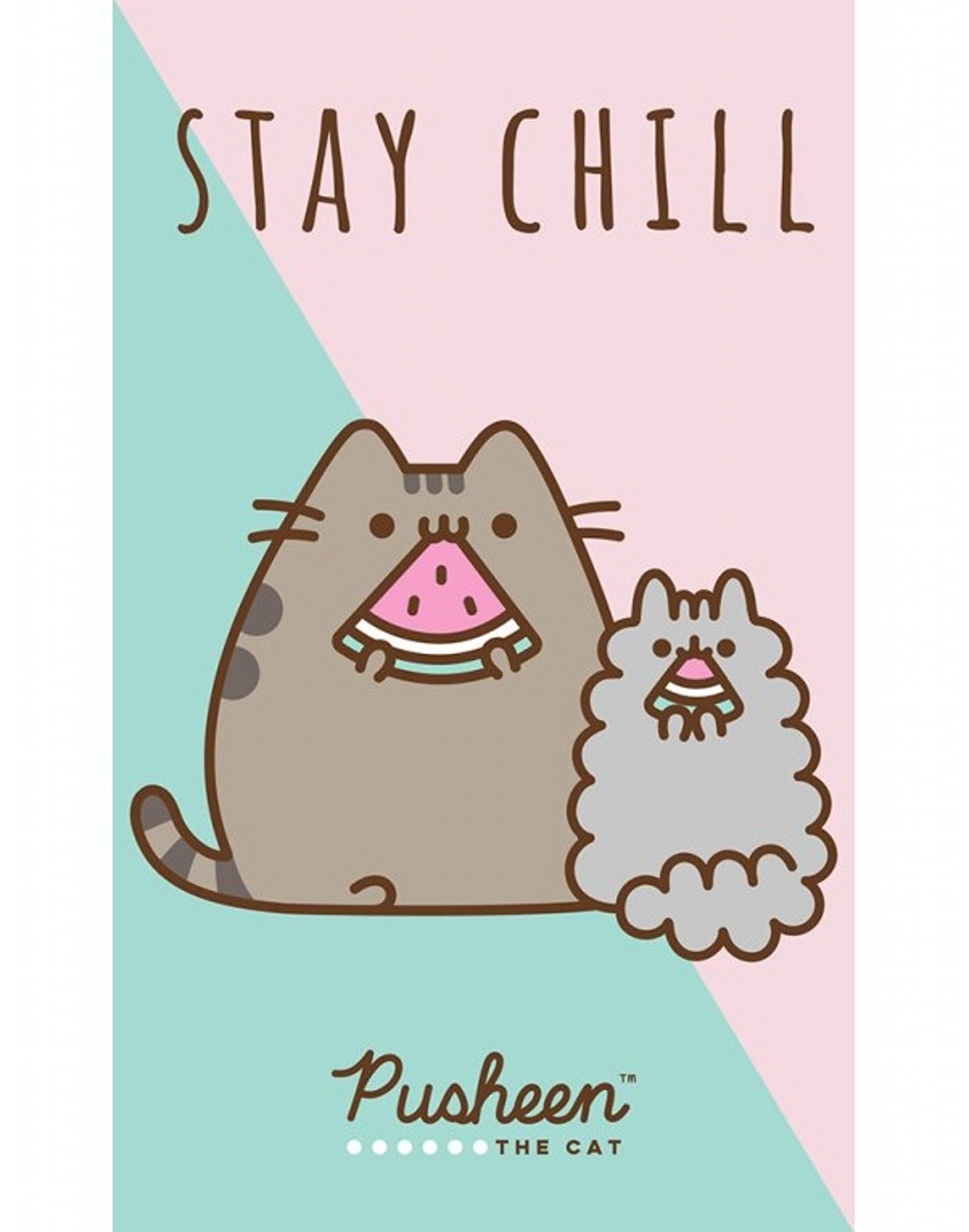 Levně Carbotex Dětský ručník Kočička Pusheen Stay Chill 30x50 cm