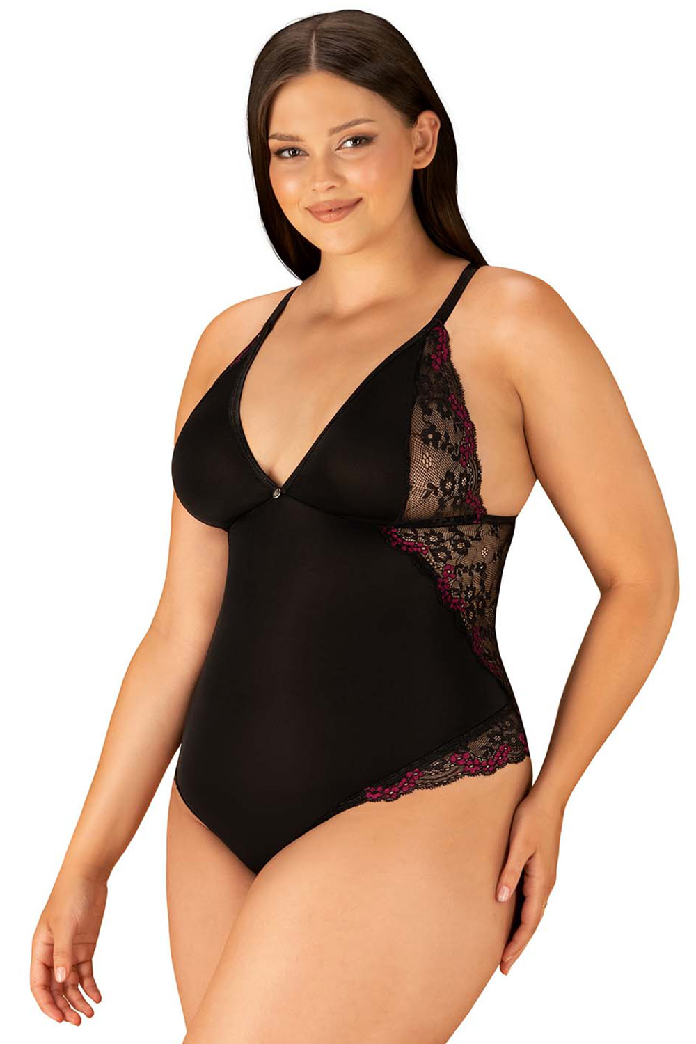 Obsessive Vanessme teddy Barva: Černá, Velikost: S/M (obrázek 4)