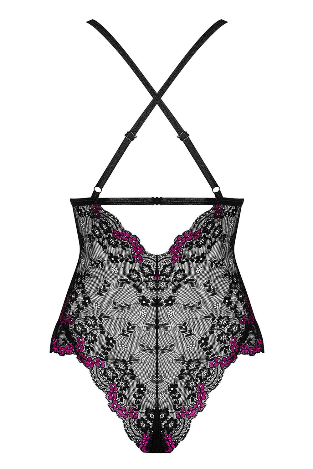 Obsessive Vanessme teddy Barva: Černá, Velikost: S/M (obrázek 5)