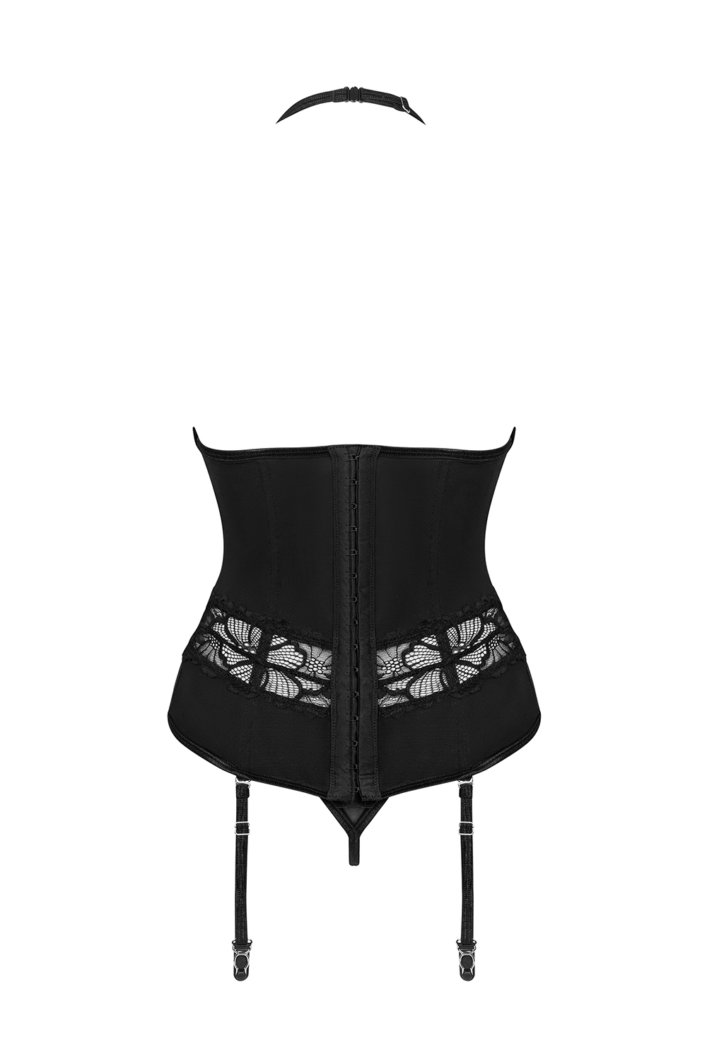 Korzet Obsessive Serafia corset Barva: Černá, Velikost: M/L (obrázek 4)