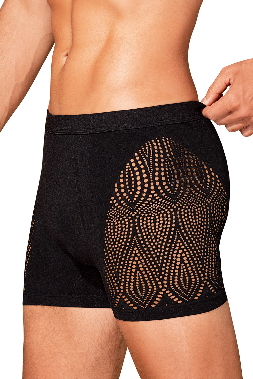 Boxerky Obsessive M103 boxer Barva: Černá, Velikost: S/M