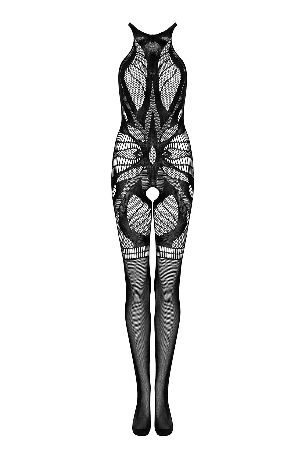 Obsessive G331 bodystocking Barva: Černá, Velikost: S/L (obrázek 3)