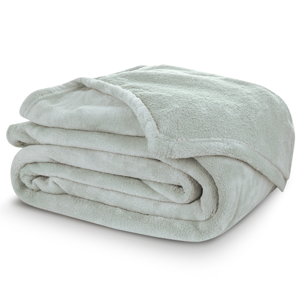 Carbotex Deka mikroplyš 150x200 cm Šedá