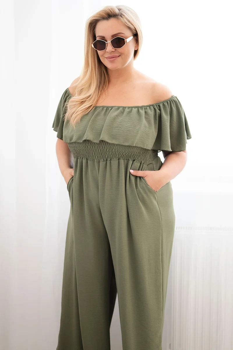 Levně Kesi Dámský overal Plus Size 2608