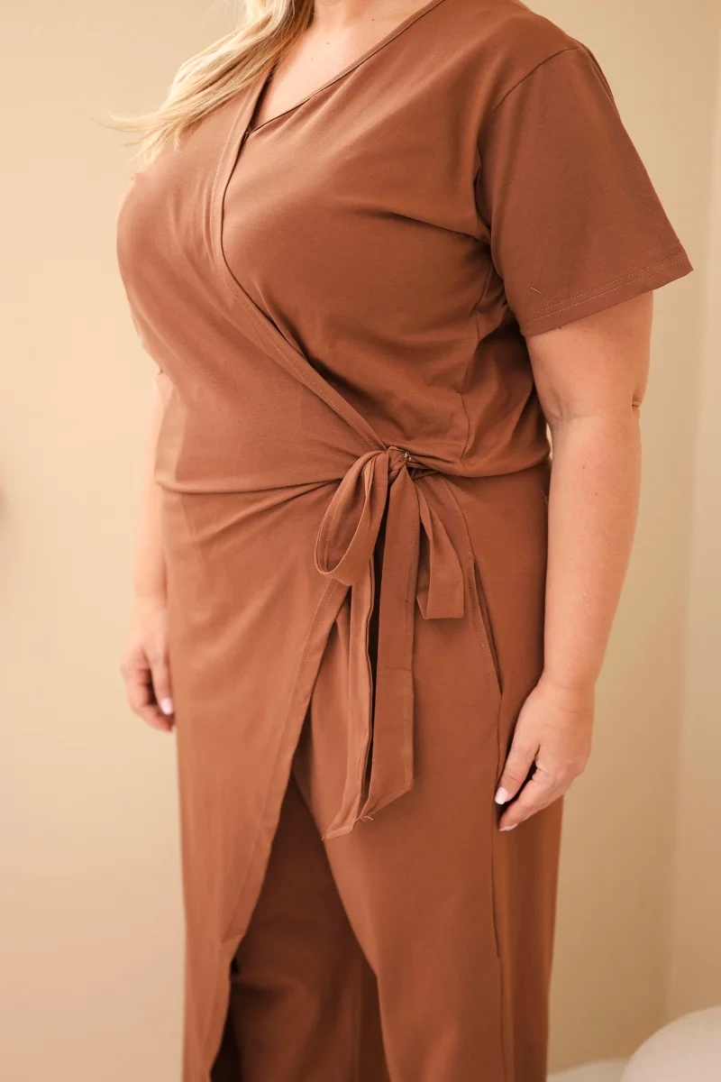 Kesi Dámský overal Plus Size 8260 Barva: Černá, Velikost: 2XL (obrázek 8)