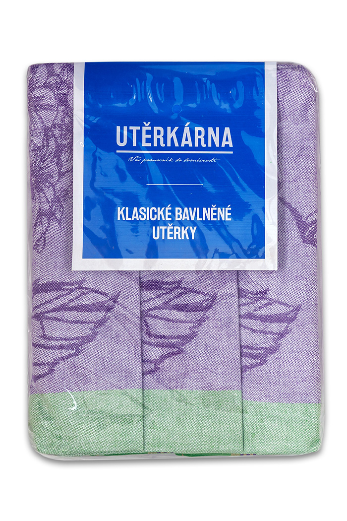SVITAP sleep well Kuchyňské utěrky Extra savé Hortenzie 50x70 cm, 3 ks (obrázek 5)