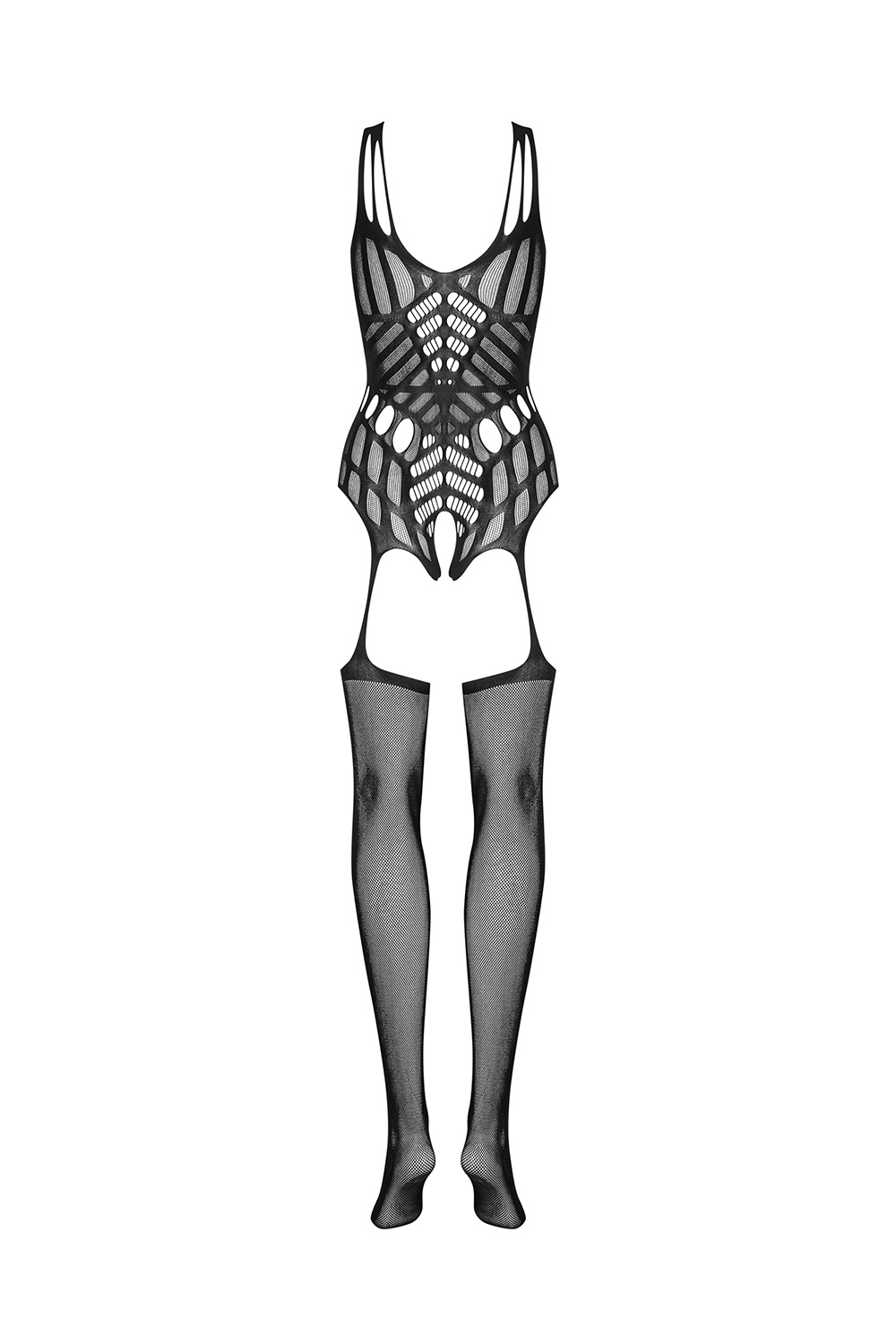 Obsessive Bodystocking G139 Barva: Černá, Velikost: S/M (obrázek 3)