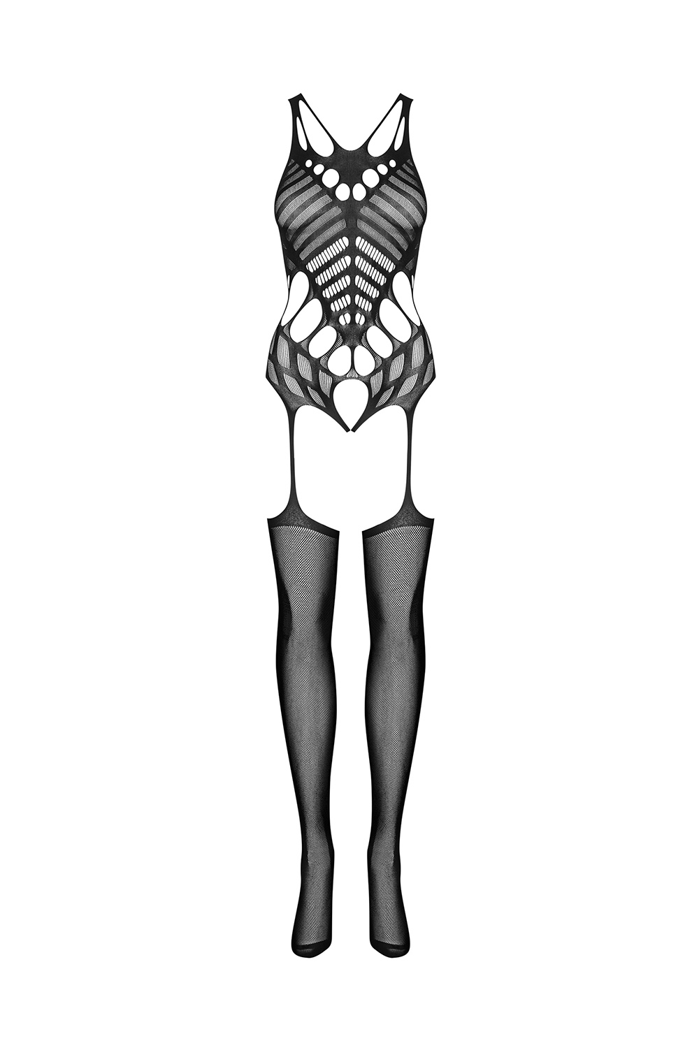 Obsessive Bodystocking G139 Barva: Černá, Velikost: S/M (obrázek 4)