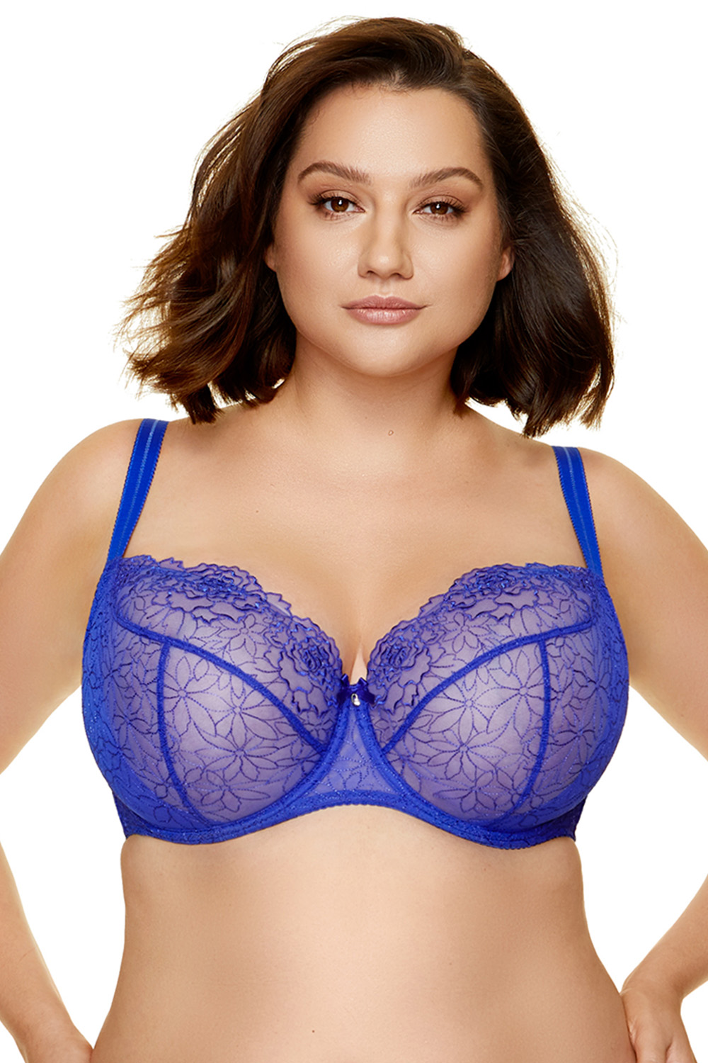 Podprsenka Gorteks Pamela/B2 Barva: Modrá, Velikost: 70D