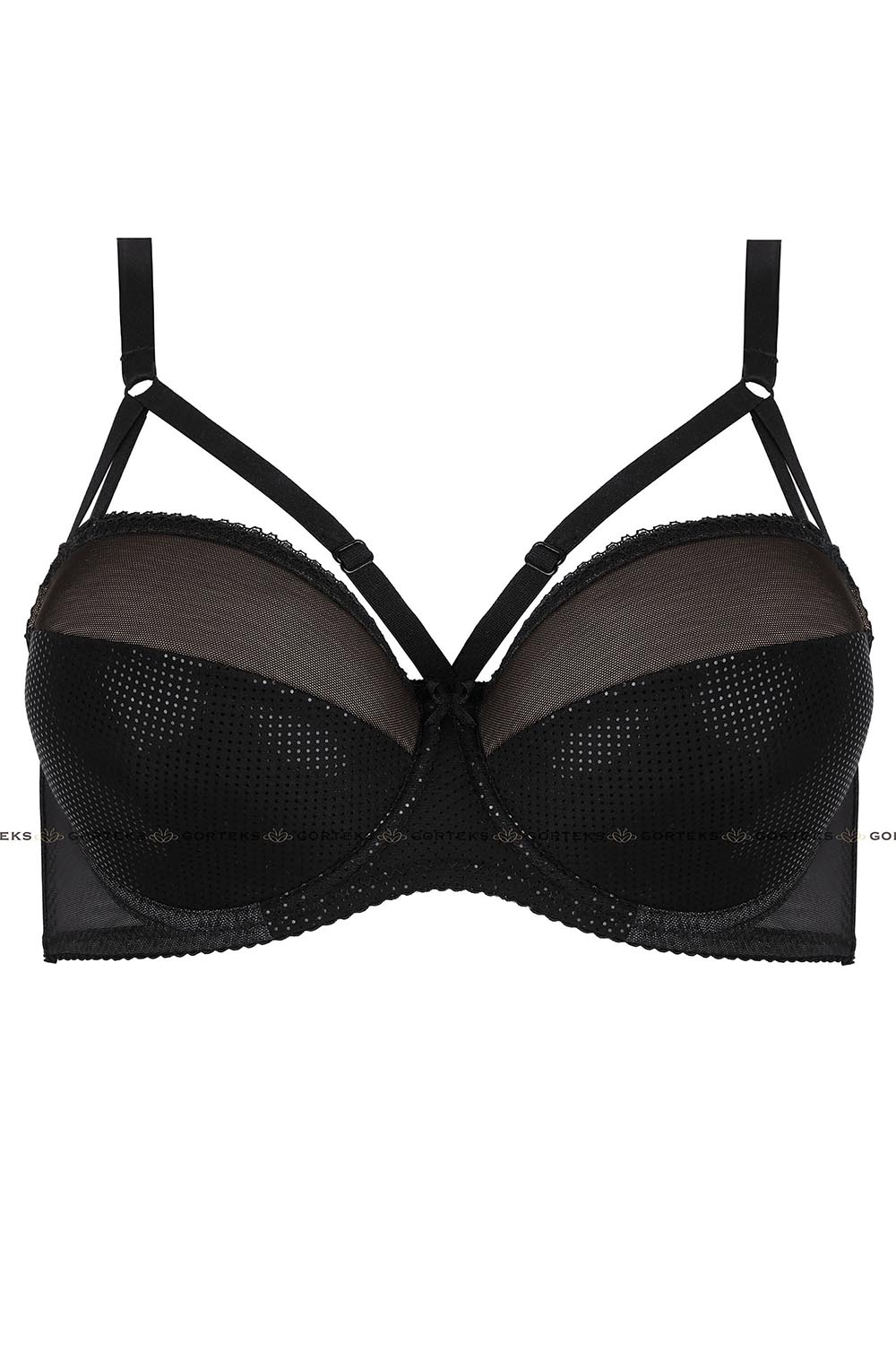 Podprsenka Gorteks Celine/B4 Barva: Černá, Velikost: 75C