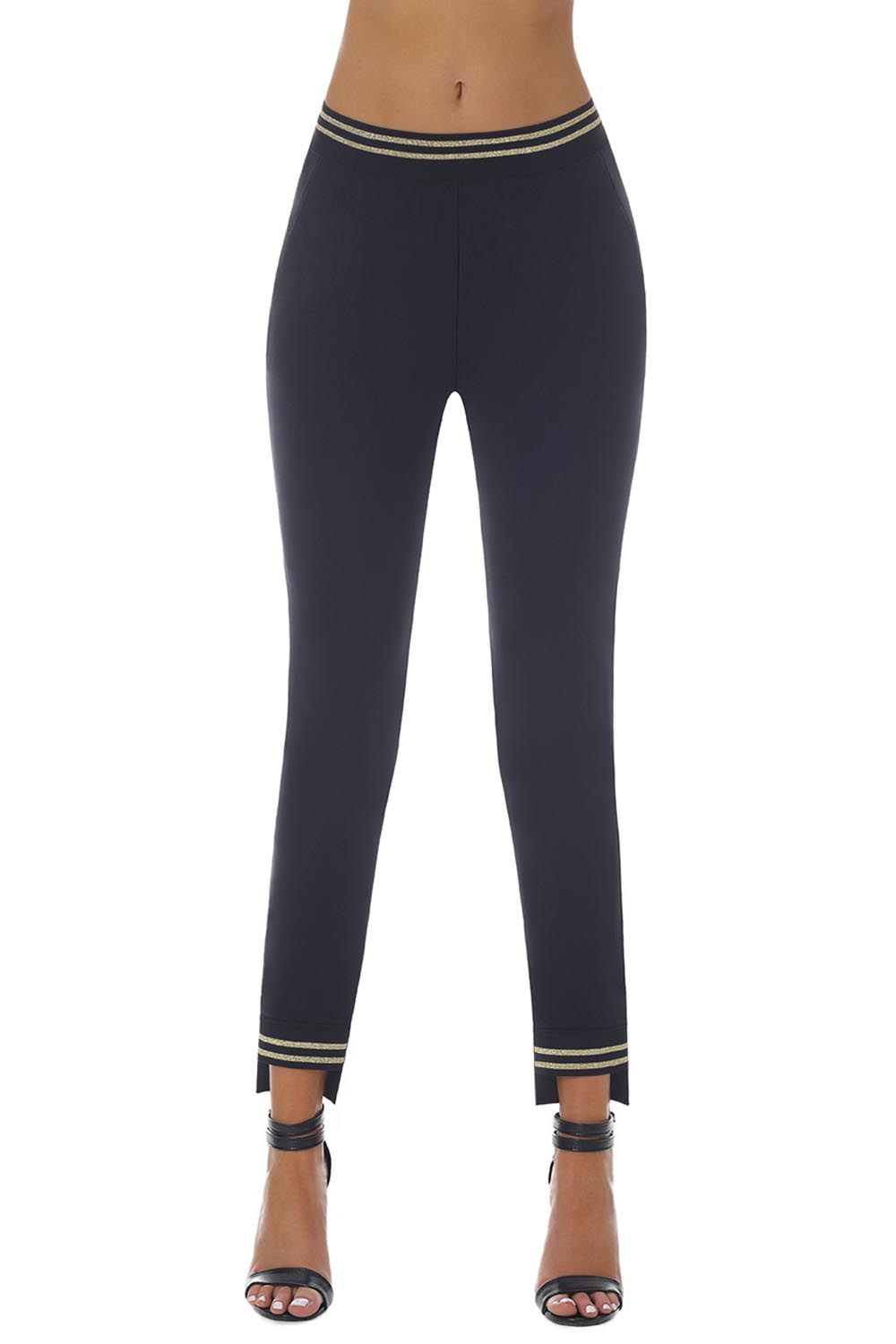 Legíny Bas Bleu Marisa Barva: Černá, Velikost: 4