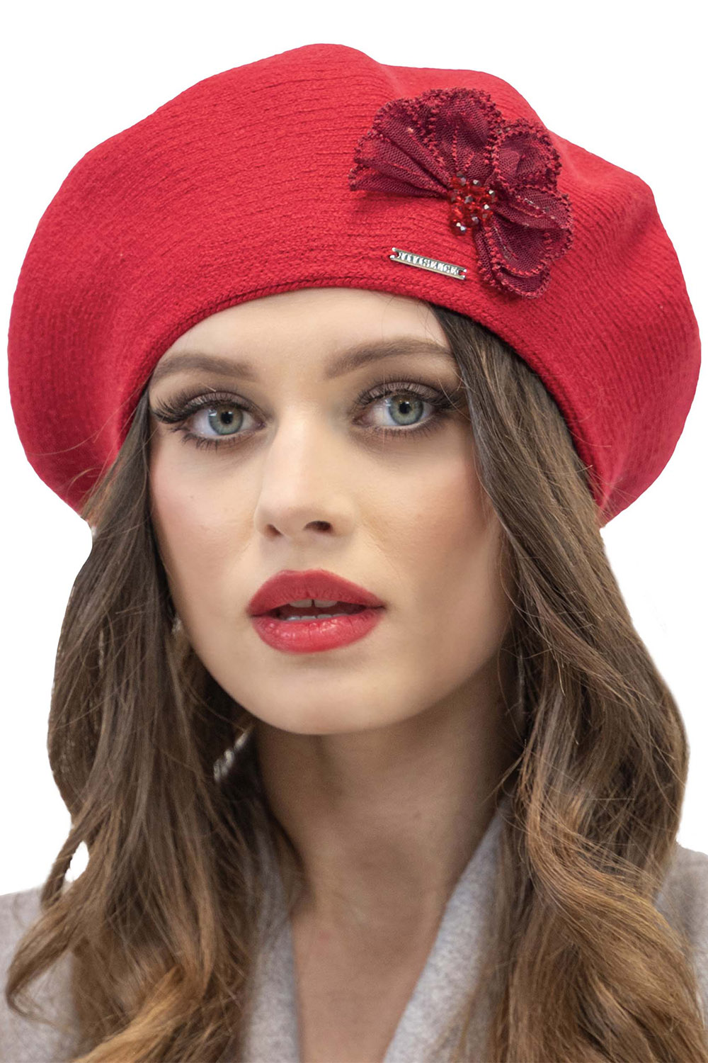 Baret Vivisence 7036 Barva: Červená, Velikost: UNI