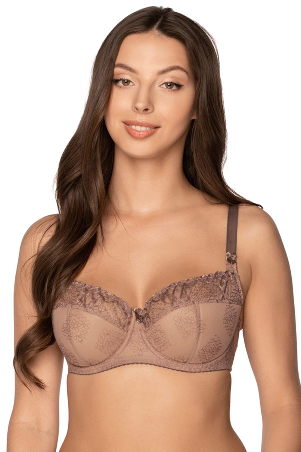 Podprsenka Gaia 1107 Elena Barva: Hnědá, Velikost: 75I