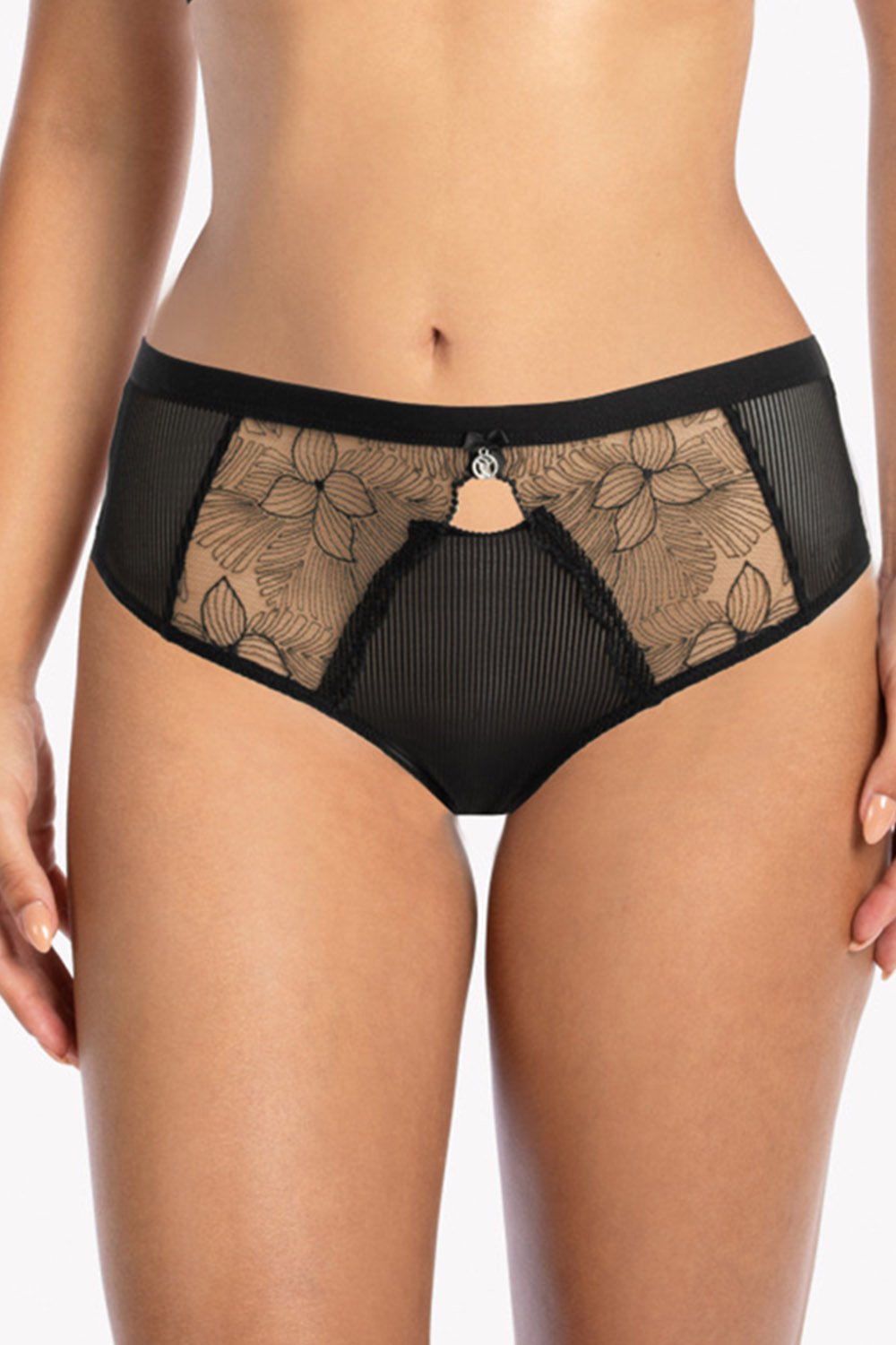 Brazilky Gaia 1059B Ursula Barva: Černá, Velikost: M