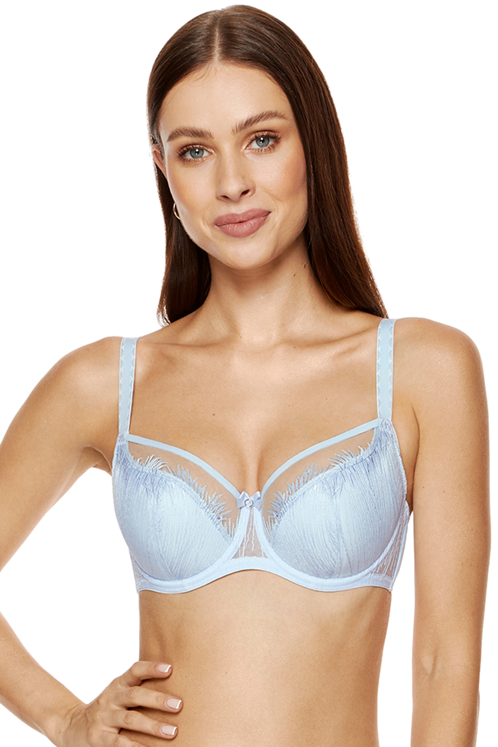 Podprsenka Gorteks Mable/B3 Barva: Modrá, Velikost: 70J