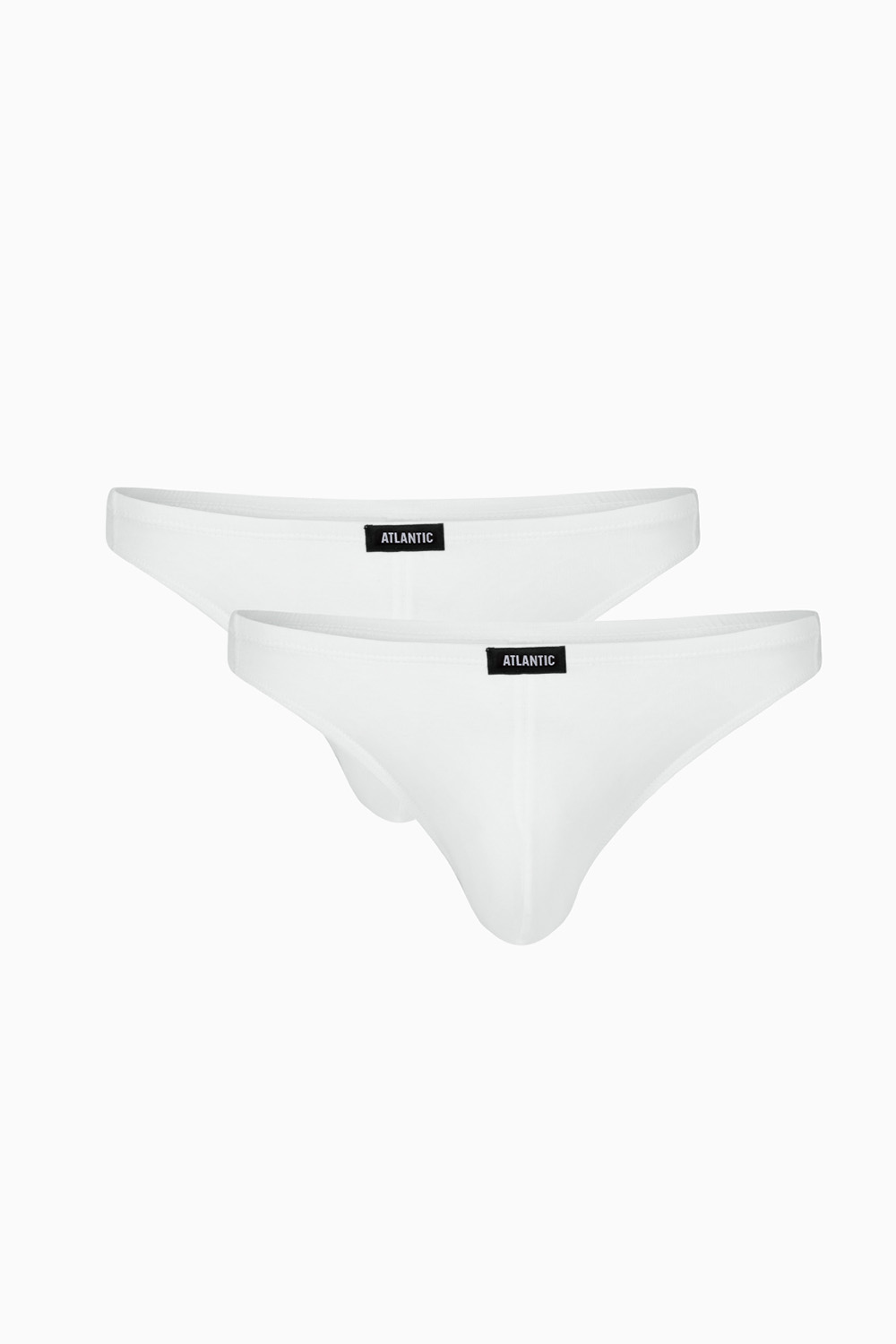 Pánské tanga Atlantic 2BMP-253 Barva: Bílá, Velikost: XL