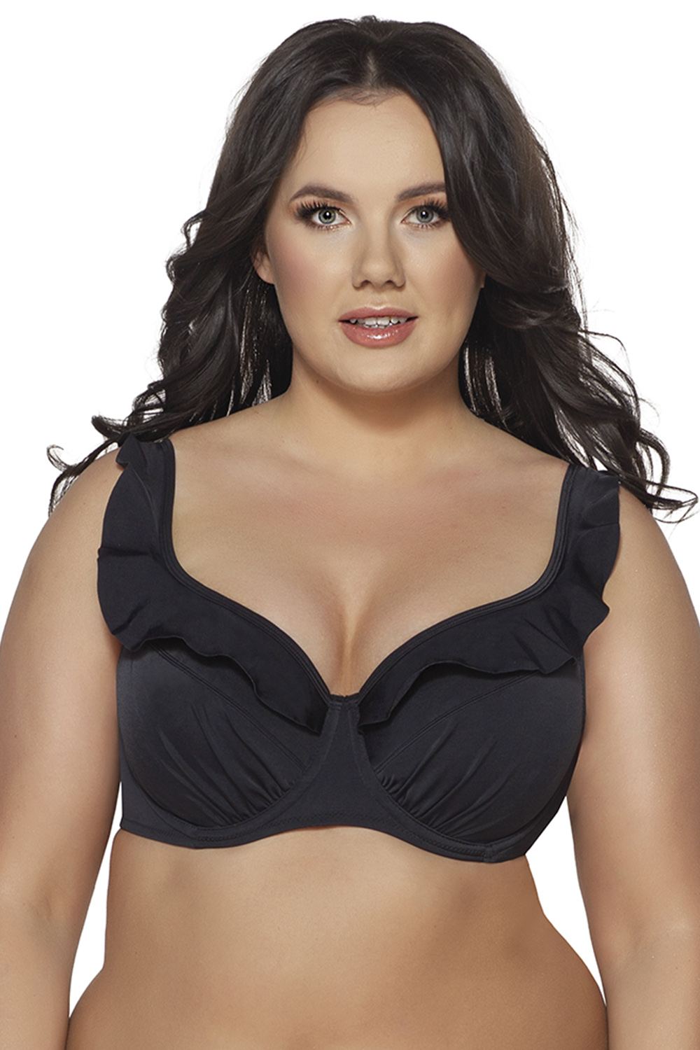 Vrchní díl plavek Ava SK-213 Barva: Černá, Velikost: 90B