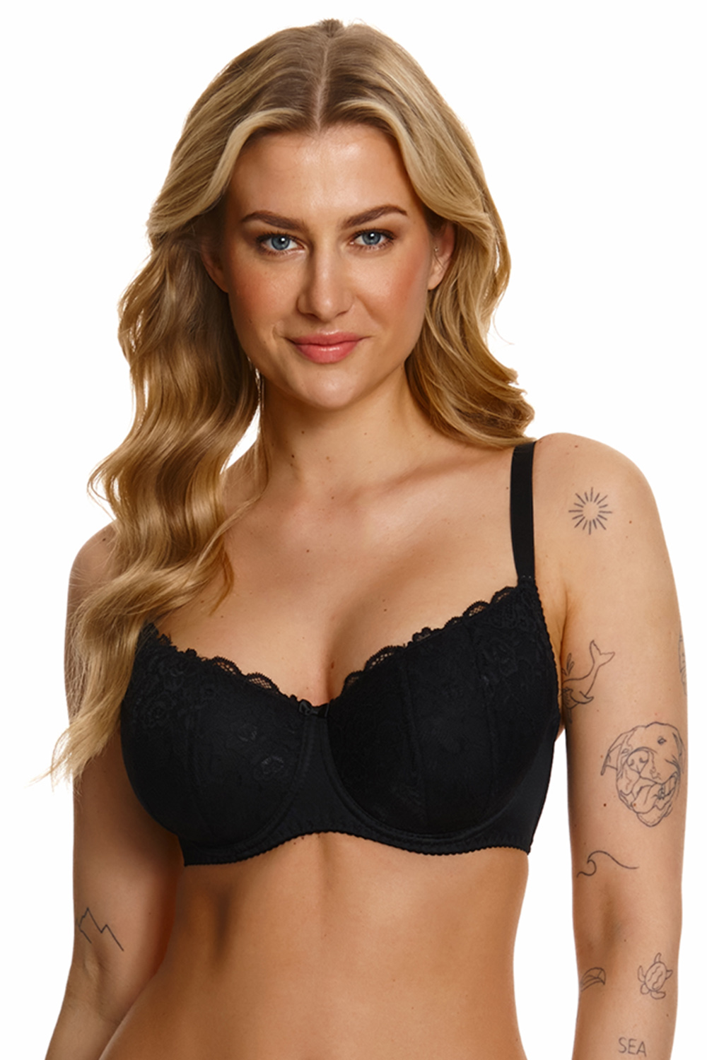 lupo Podprsenka Lupoline 152 Big Barva: Černá, Velikost: 100E