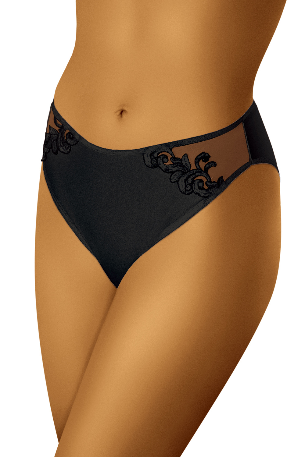 Kalhotky Wol-Bar Iris Barva: Černá, Velikost: L