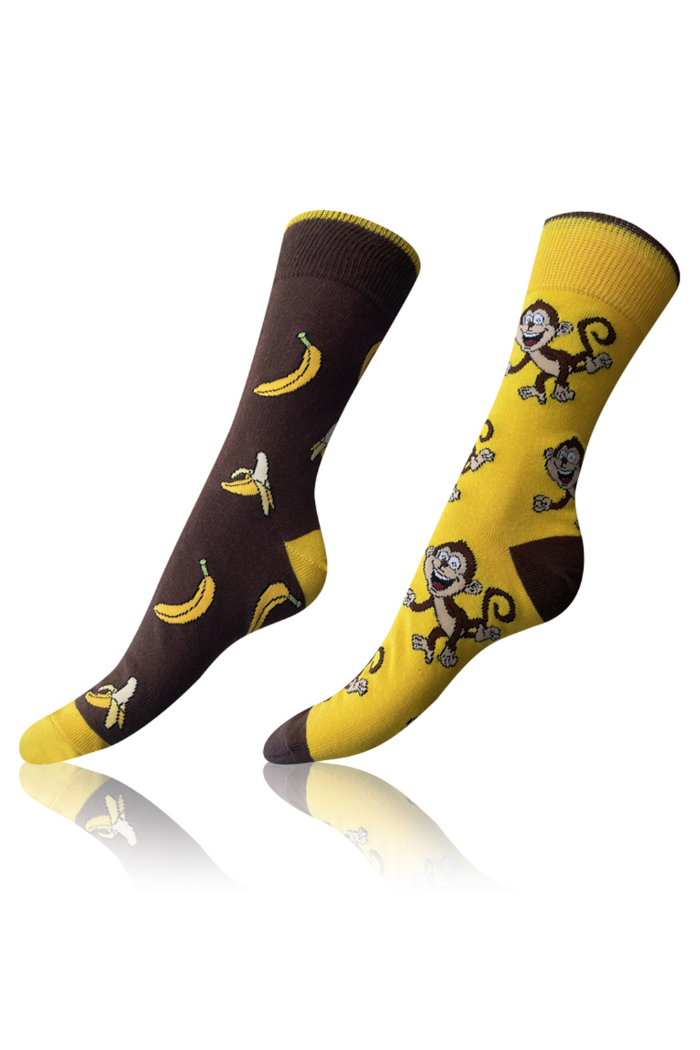 Ponožky Bellinda Crazy Socks BE491004-306 3-pack Barva: Šedá, Velikost: 43-46