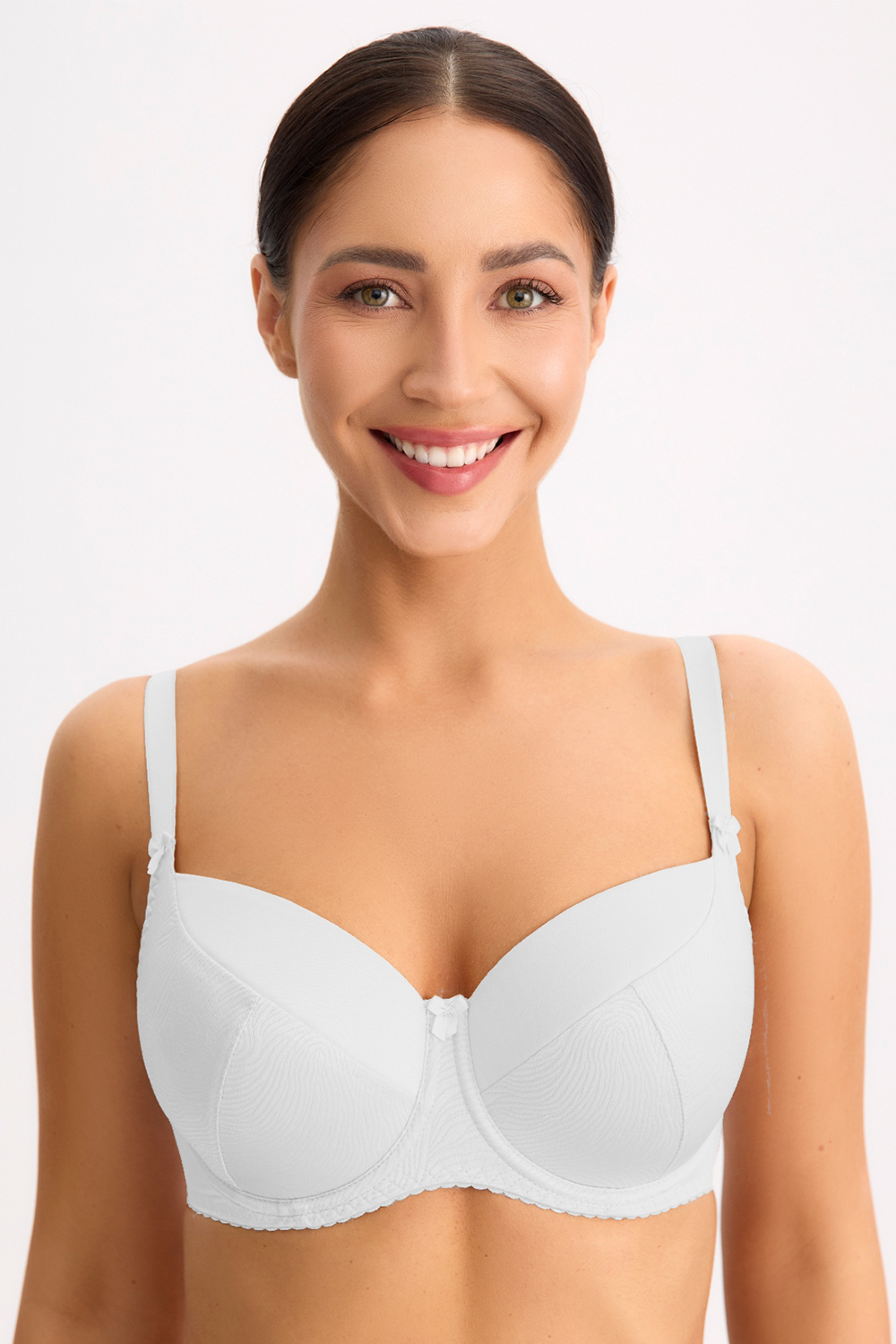 PODPRSENKA S PLNÝMI KOŠÍČKY KATE 3 ART.281 BÍLÁ bílá 85B