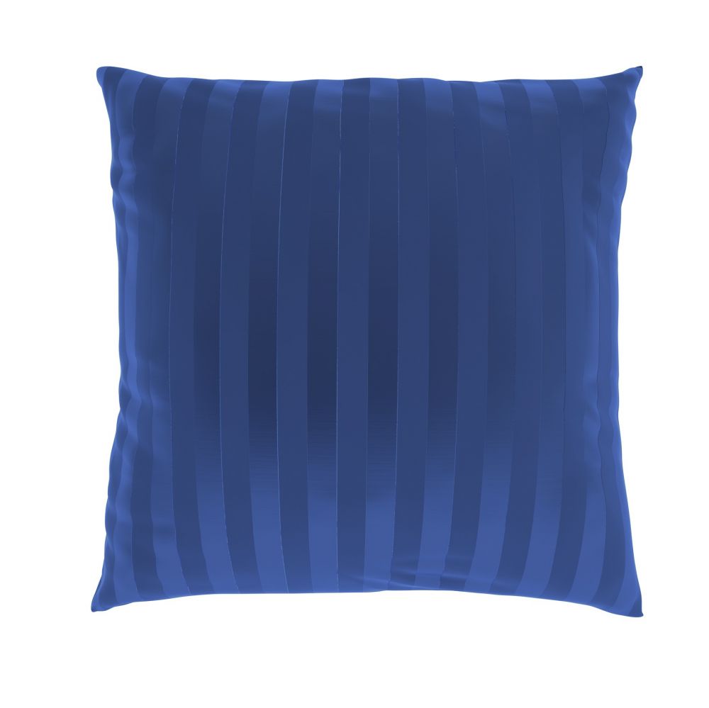 Kvalitex Povlak na polštář saténový s proužkem MODRÝ Varianta: 30x40cm
