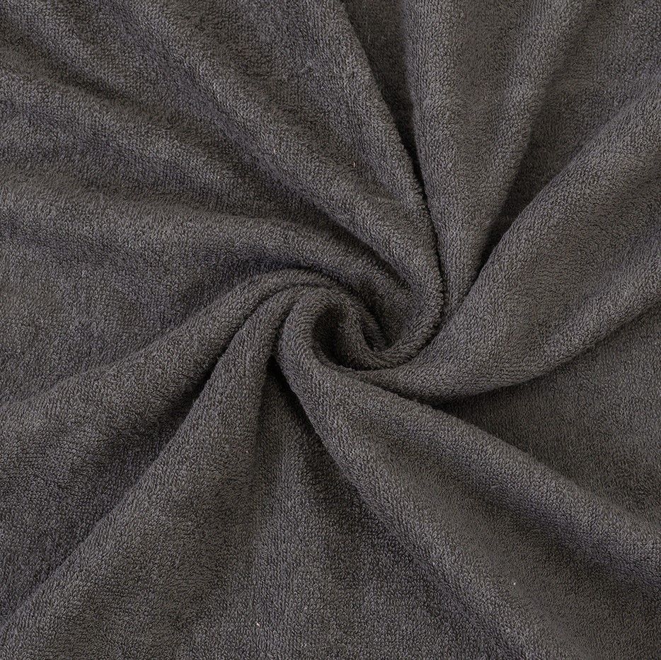 Kvalitex Froté prostěradlo jednolůžko 90x200cm tmavě šedé