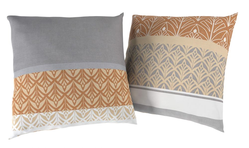 Kvalitex Sada 2 povlaků na polštář hladká bavlna DELUX LARA hnědá Varianta: 40x40cm