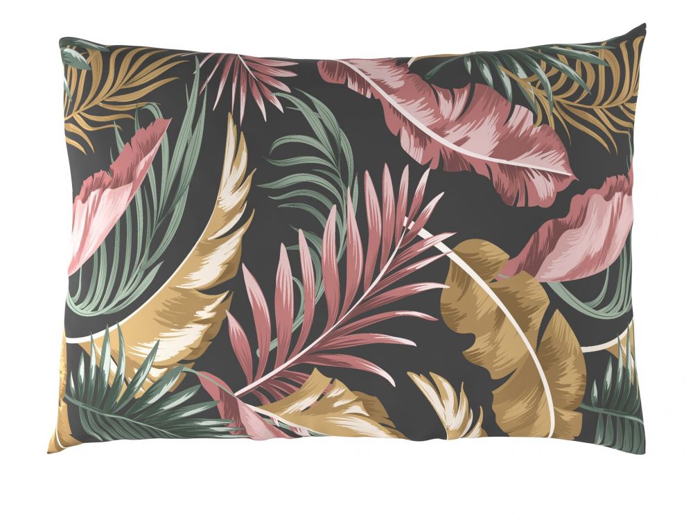 Kvalitex Povlak na polštář hladká bavlna DELUX PALMA šedá Varianta: 70x90cm