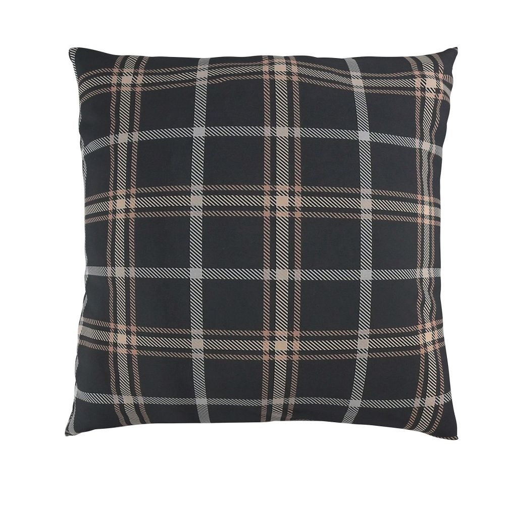 Kvalitex Povlak na polštář bavlna NORDIC COLLECTION KÁRO tmavě hnědé Varianta: 50x70cm
