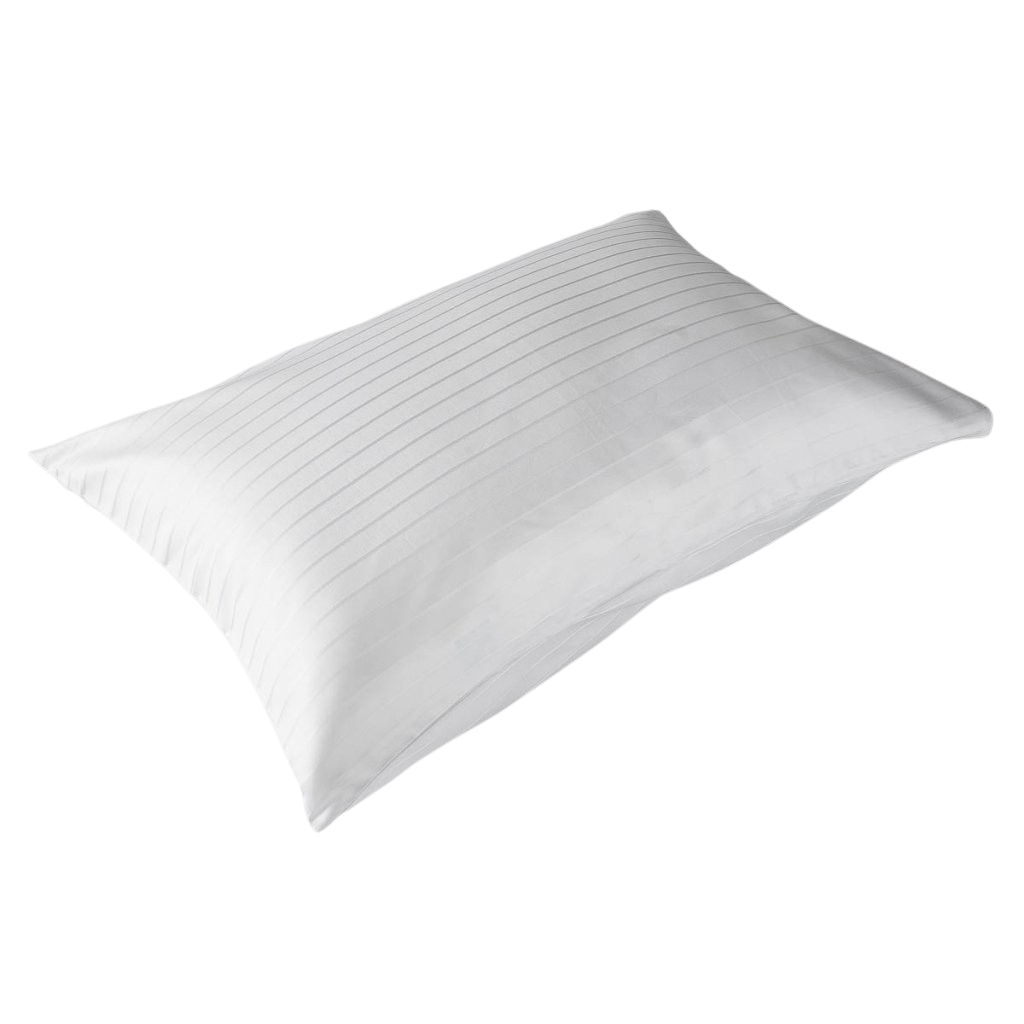 Dadka Povlečení atlas grádl Polycotton bílý pruh Varianta: Povlak na polštář atlas grádl Polycotton bílý pruh 50x70 cm