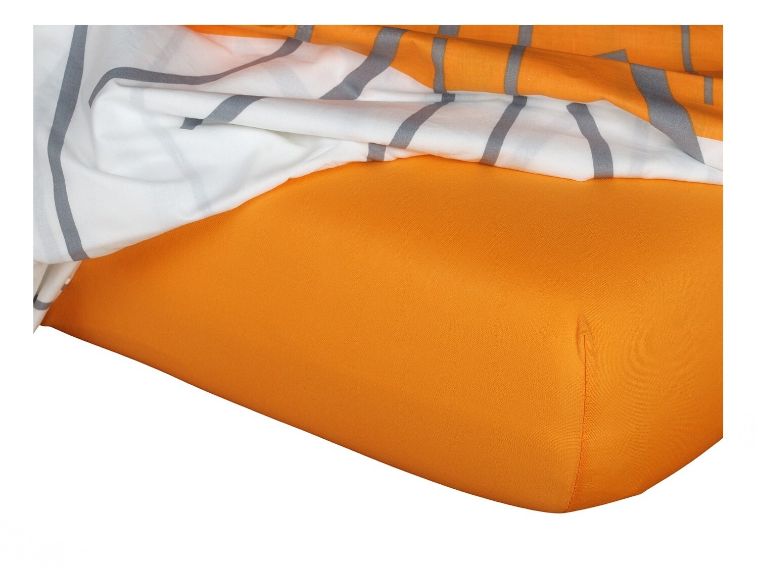 Dadka Jersey prostěradlo pomeranč B Varianta: Jersey prostěradlo pomeranč 90x200x20 cm