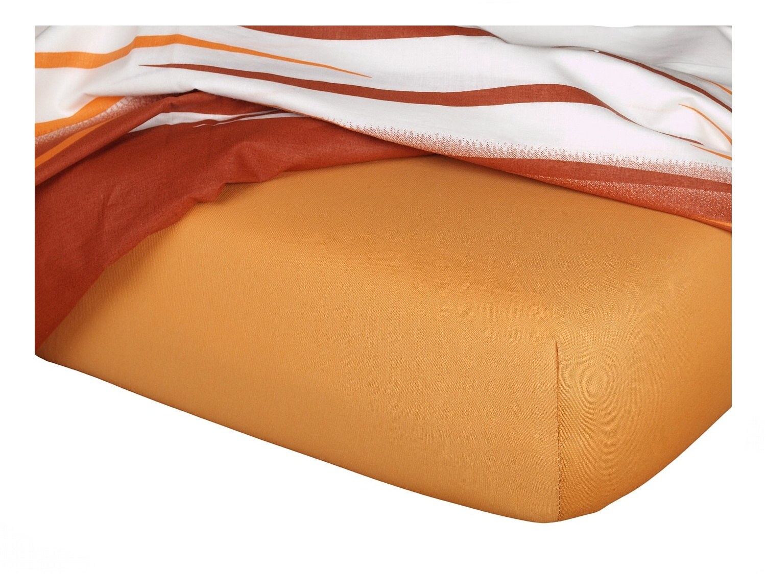 Dadka Jersey prostěradlo karamel B Varianta: Jersey prostěradlo karamel 180x200x20 cm