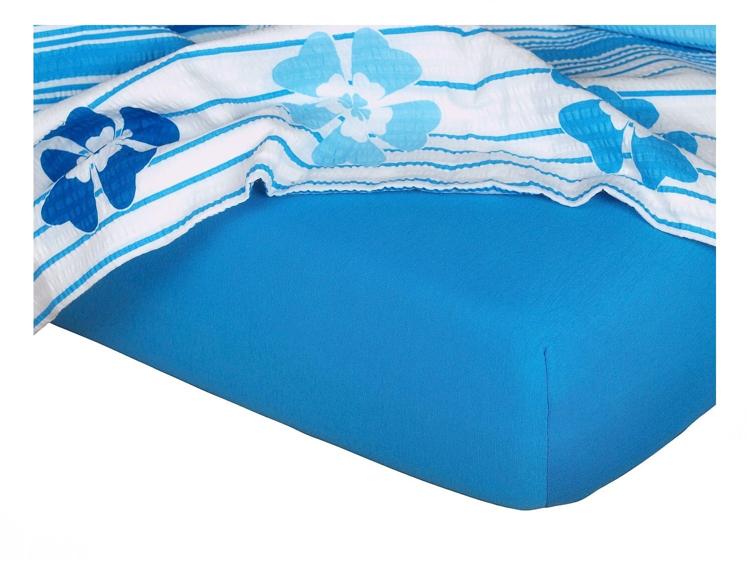 Dadka Jersey prostěradlo denim C Varianta: Jersey prostěradlo denim 90x200x20 cm